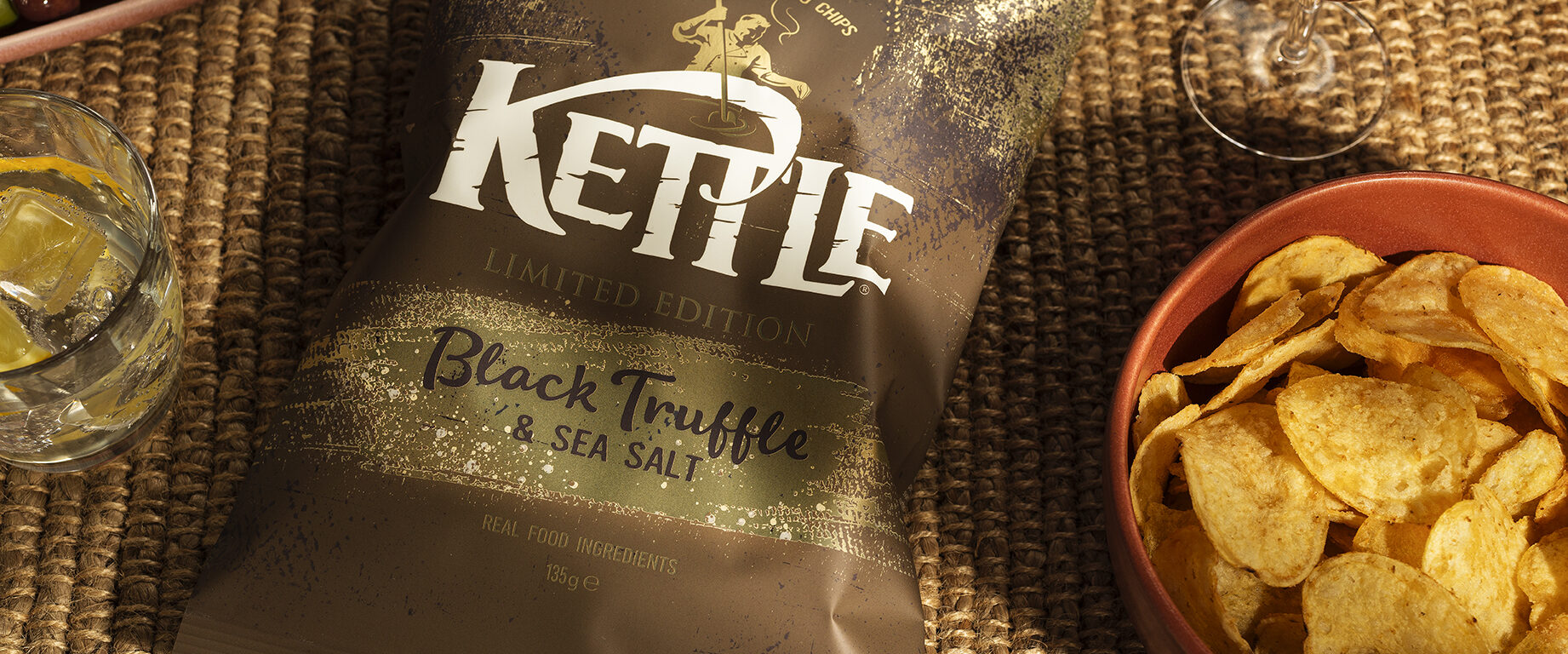 KETTLE Limited Edition “Black Truffle & Sea Salt”